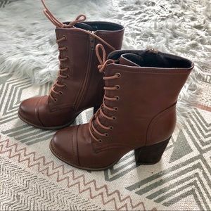 Lace up boots